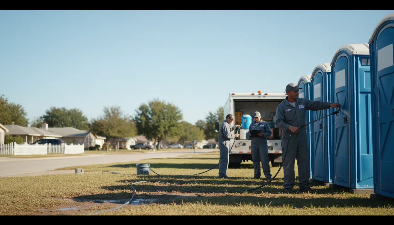 Long-Term Portable Toilet Rental in Glenville, NC near me